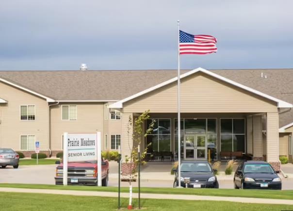 Front of Prairie Meadows Senior Living